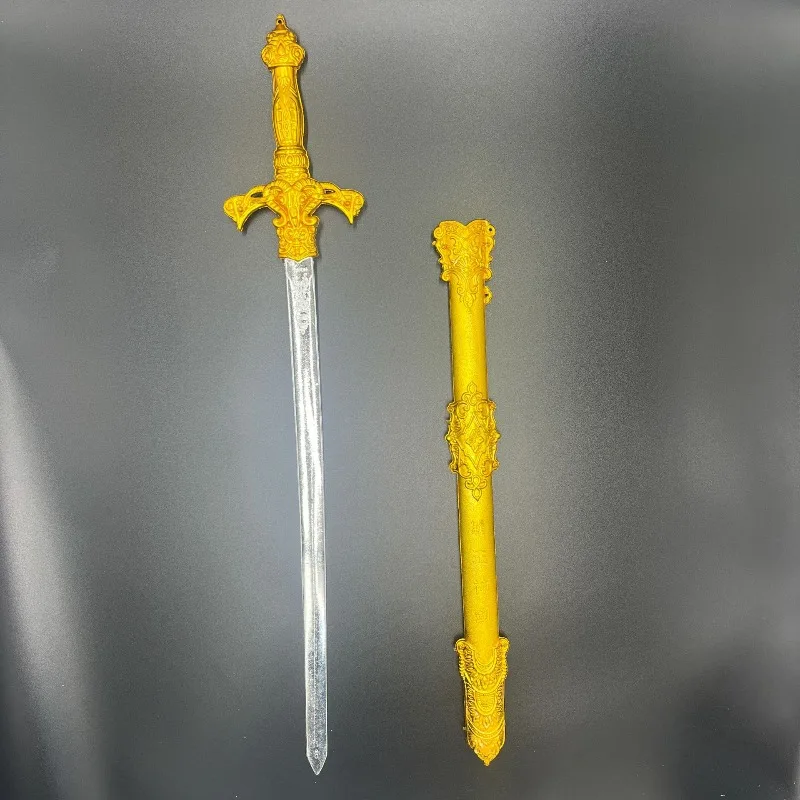 60.5 سنتيمتر/23.82in ماستر البلاستيك أفرلورد السيف مع غمد نموذج الدعائم ممارسة لعبة الأجهزة الطرفية لوازم الحفلات تأثيري الحلي #3