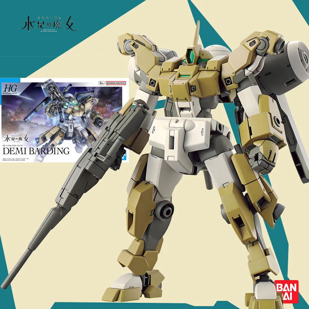 

Bandai original HG 1/144 DEMI BARDING THE WITCH FROM MERCURY Anime Action Figure Assembly Model Toys Boys Girls Kids Gift