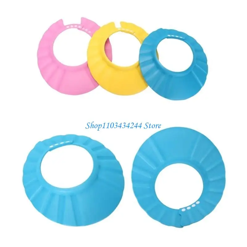 

G2TC Shower Visor Hat Infant Bath Caps Large Brim Shower Caps Universal Size Bath Hat