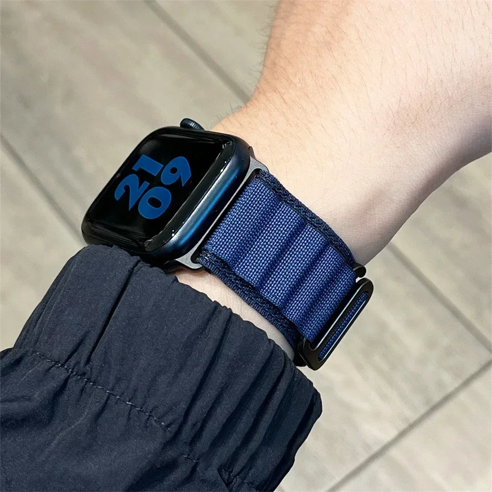 Alpine Loop per cinturino apple watch ultra 2 49mm Serie 10 46mm 42mm 40-44mm 45mm 41mm Cinturino sportivo con gancio G iwatch 8 7 6 SE 5 4 10 9