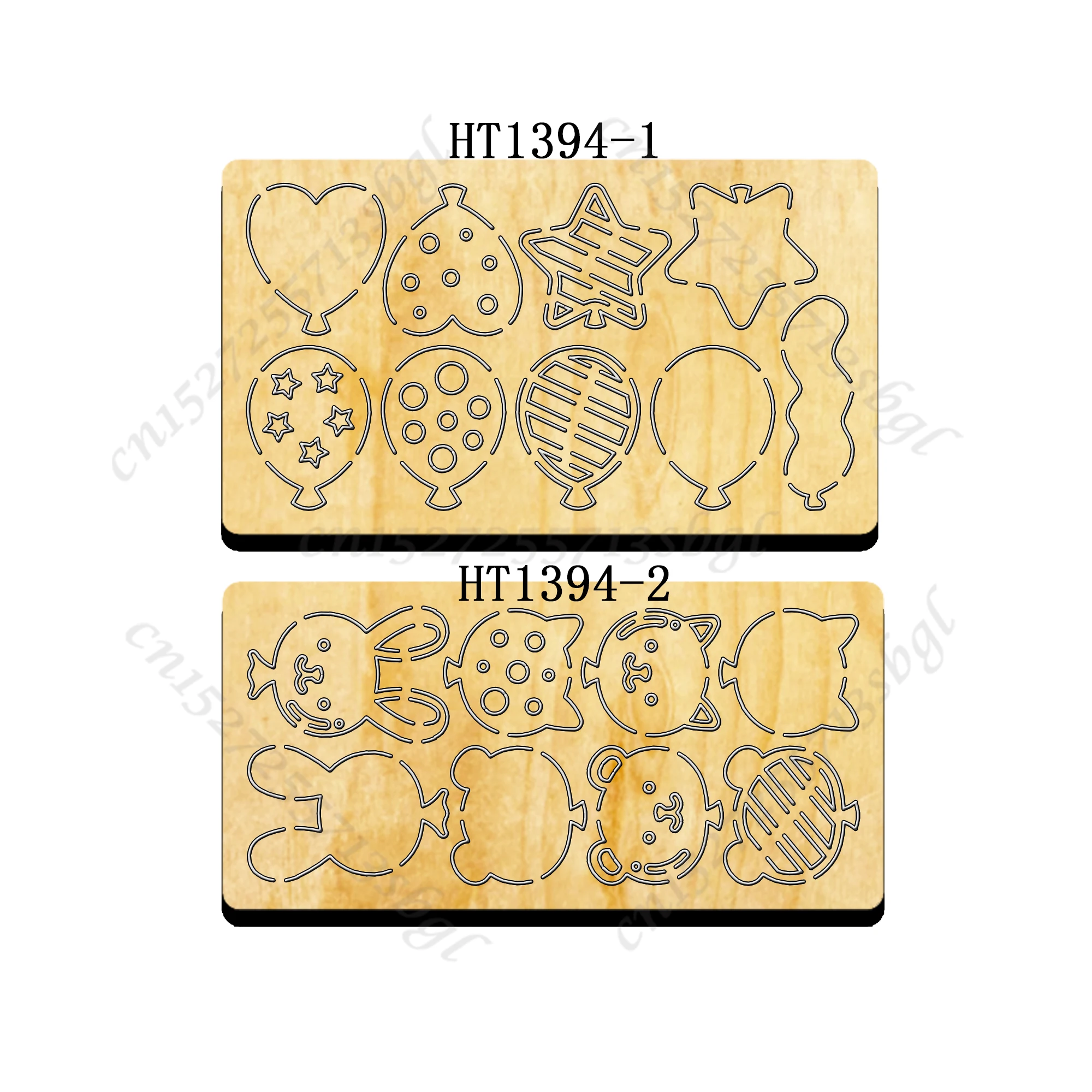 Balloon DIY Cutting dies - New Die Cutting And Wooden Mold,HT1394 Suitable For Common Die Cutting Machines On The Market.