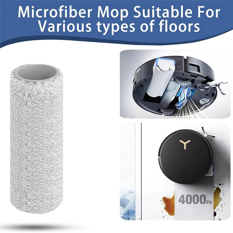 Promozione! Kit di accessori da 24 pezzi per parti dell'aspirapolvere Ecovacs Deebot X9 Pro Omni/X9 Pro: spazzola principale, spazzola laterale, sacchetto per la polvere, rullo, straccio