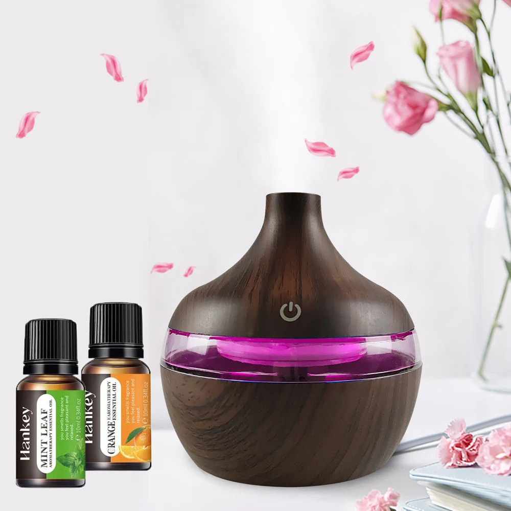 

Новый USB-увлажнитель с древесным зерном, 300 мл, аромадиффузор для дома — тихий настольный увлажняющий аппарат с 2 эфирными маслами (холодный туман)