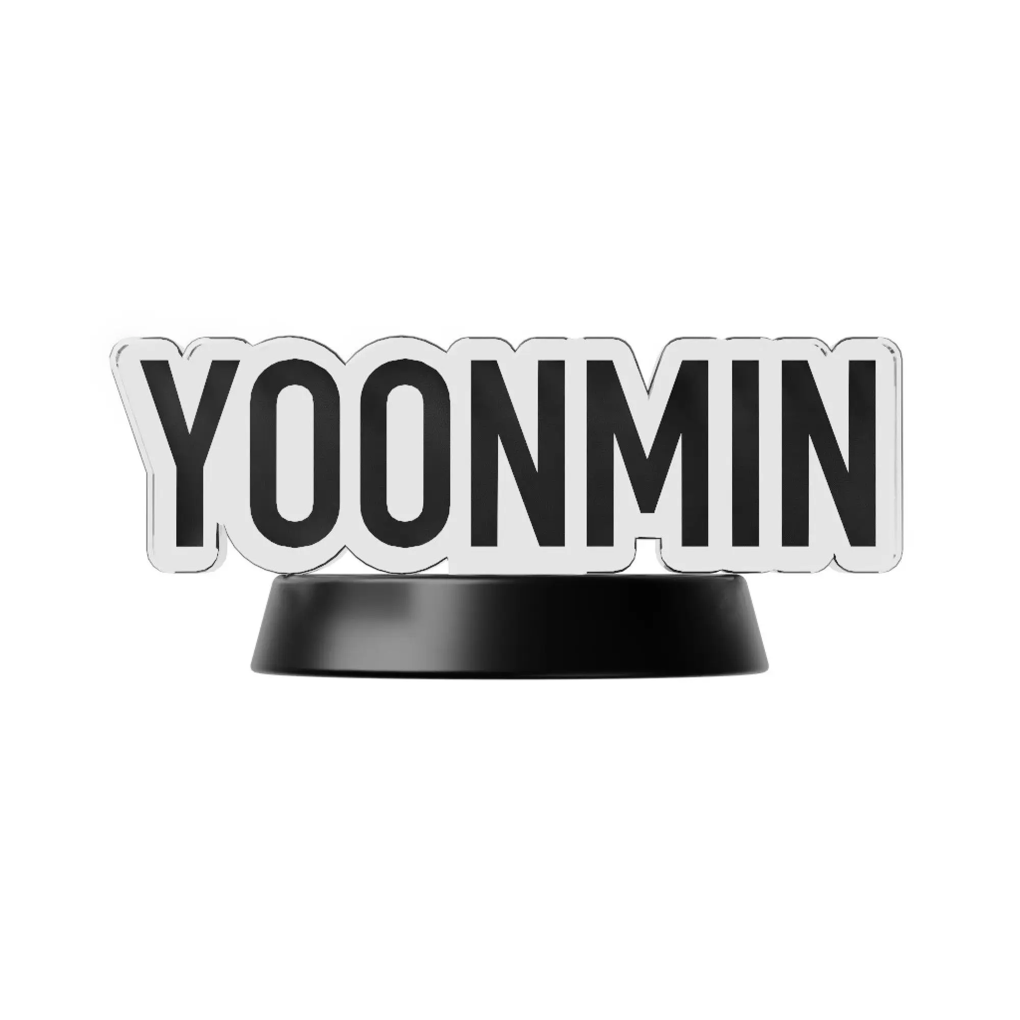 BTS Support Stick Abnehmbare Accessoires mit Mitgliedernamen, Modellierung anwendbar auf den Leuchtstab der 4. Generation, unverzichtbar für Konzerte