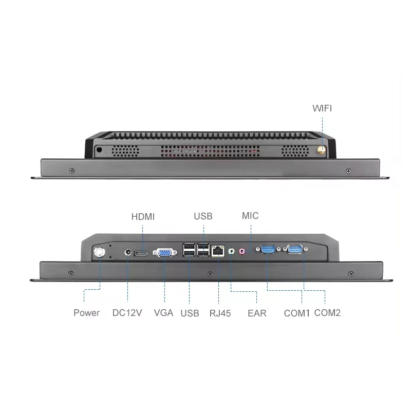 15.6 inch All In One Industrial Android Panel Pc Computer 4+64GB 10 points capacitive touch Industrial Panel Pc