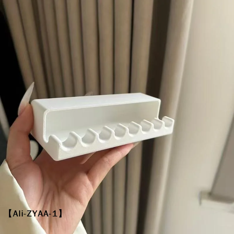 【A】Plastic Brush Holder Easy To Clean Convenient To Carry Space Saving Watercolor Nail Polish Blackout Pen Holder