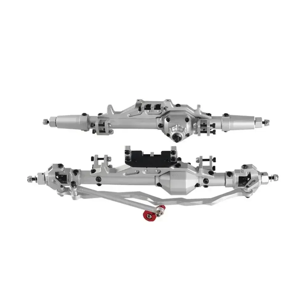 1/10 RC Cars Complete Aluminum alloy Front Rear Axle for RC Crawler Axial WRAITH Rock Racer 90018 90045 RR10 90048 90053