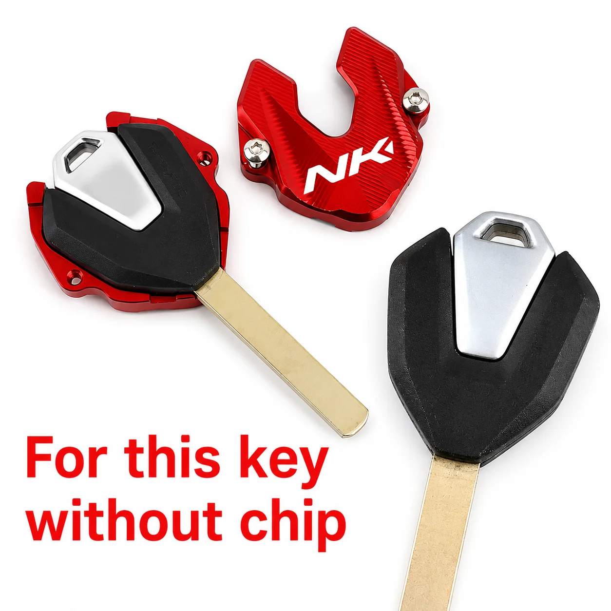 MOTO Accessories CNC Aluminum Key Case Cover Shell KeyChain Keyring For CFMOTO 675NK 650NK 450NK 675 NK 150NK 300NK 250NK 800NK