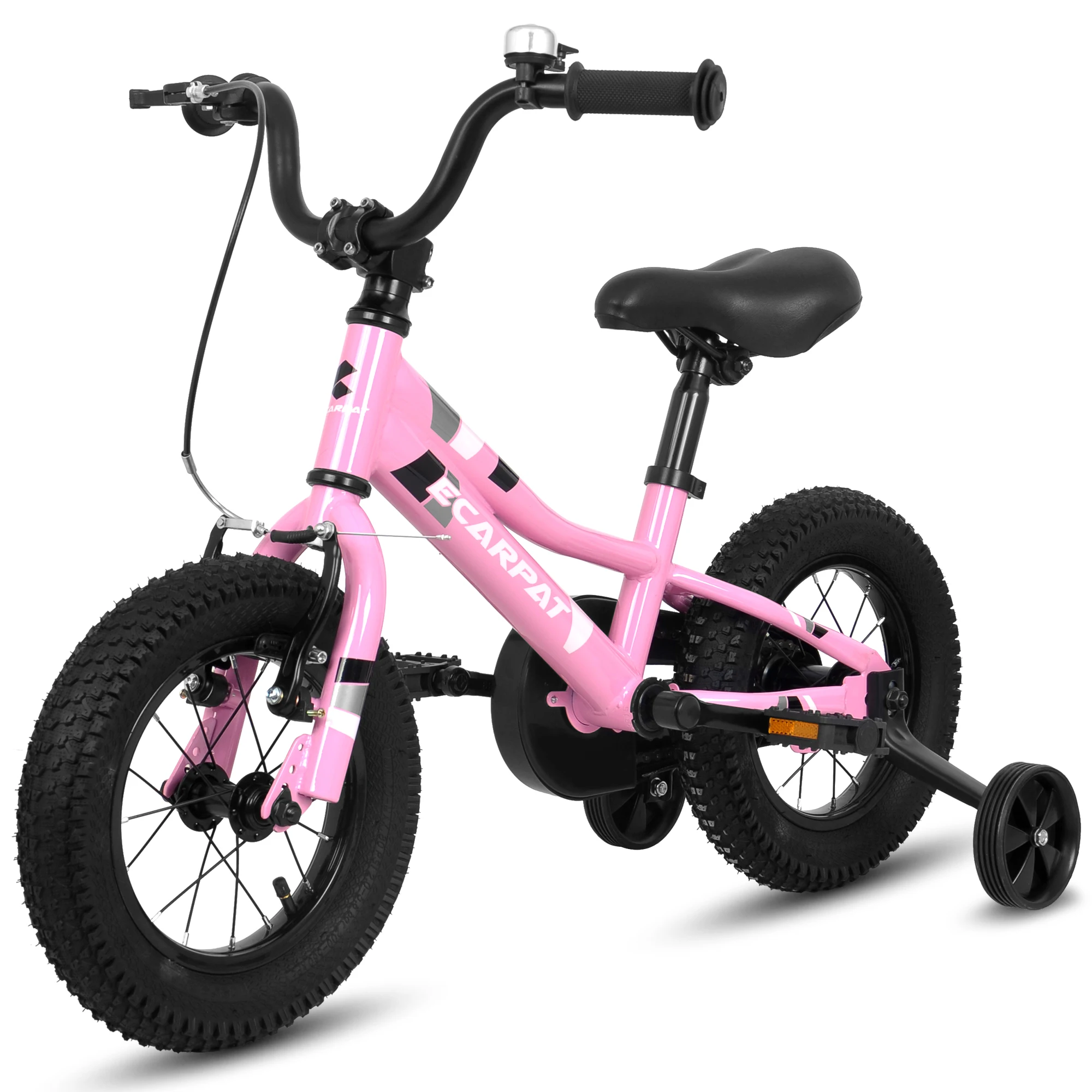 Ecarpat Kids’ Bike 12/14/16/18 Inch Wheels, Boys Girls Child Bicycles For 2-8 Years, Removable Training Wheels Baby Toys