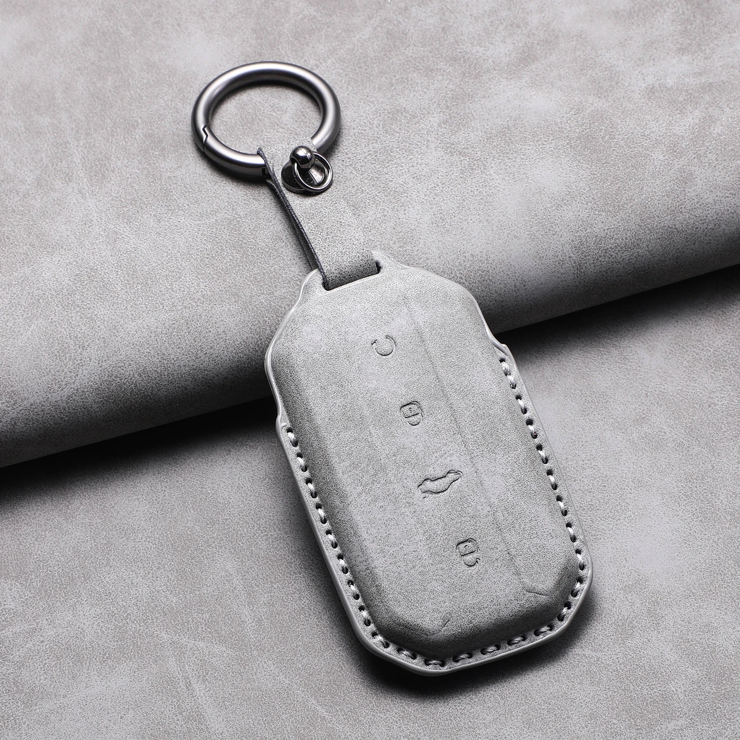 

Для Chery Jaecoo J7 J5 2025 2026: Чехол для автомобильного ключа, кожаный брелок-футляр для защиты ключа от автомобиля, декоративные аксессуары