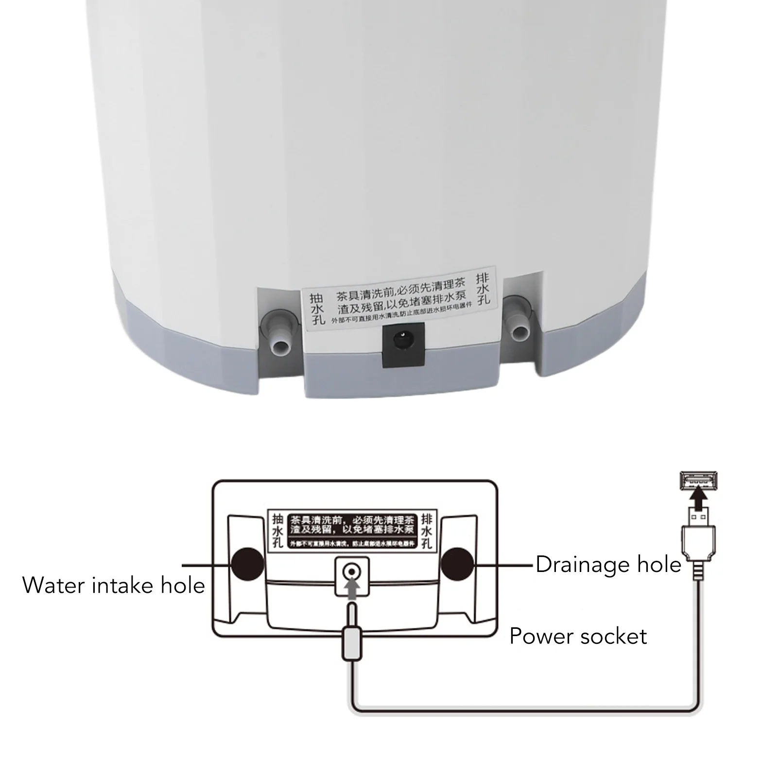 منظف أكواب الشاي الأوتوماتيكي ، غسالة صحون USB ، غسالات أطباق كونترتوب ، مزيل بقع الشاي ، محمول ، مدمج ، منزلي ، مكتبي