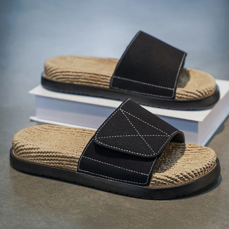 Boken men's summer sandals2026New model of the year: non-slip, wear-resistant, soft-soled Velcro sandals, waterproof beach shoes