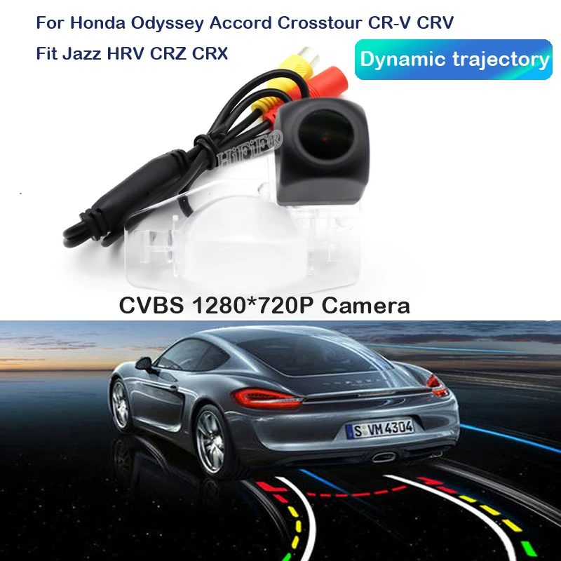 170° 1920x1080P HD AHD Vehicle Rear View Reverse Camera For Honda Odyssey Accord Crosstour CR-V CRV Fit Jazz HRV CRZ CRX