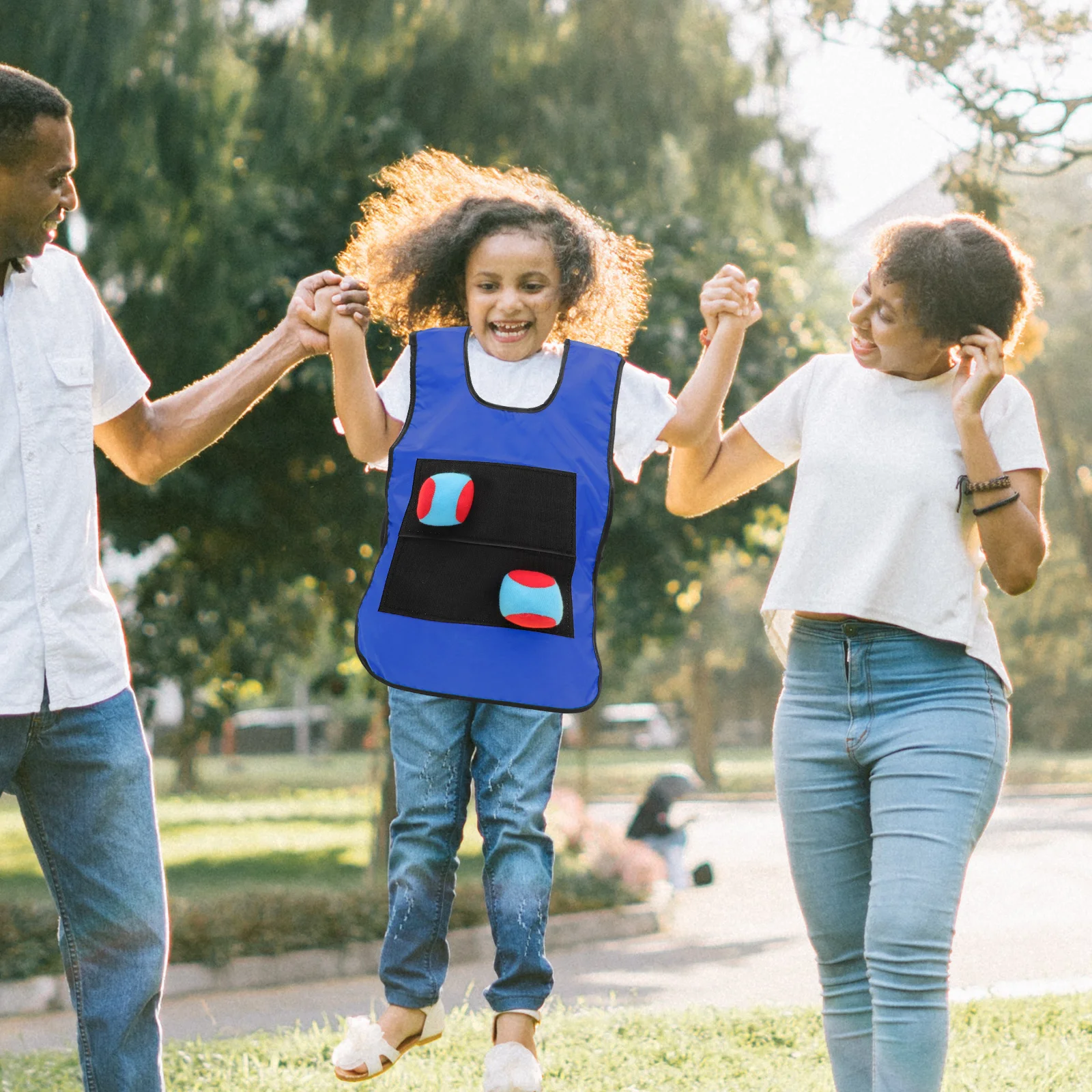 Klebrige Ballweste für Kinder, Trainings-Teamspiel, perfekt für den Kindergarten und den Heimgebrauch, pädagogisches Spielen, klebrige Bälle, Spielzeug