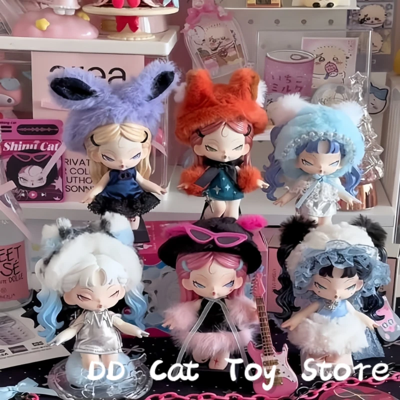 

Новый оригинальный DODONAMI Midnight Disco Series слепая коробка сумка кулон Kawaii модель экшн-фигурка коробка-сюрприз подарок на день рождения игрушка