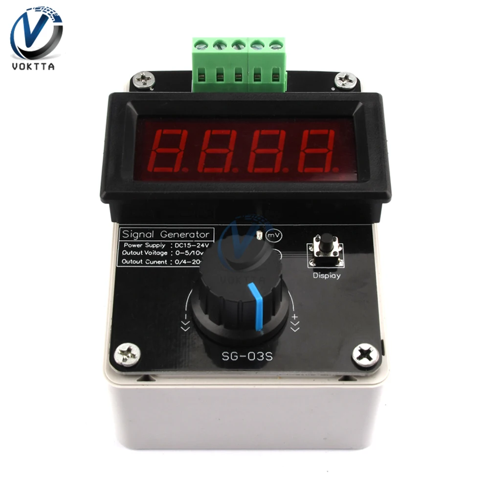 Source de Signal de Courant Analogique, Générateur de Signal, Tension de Courant Réglable, Instruments de Mesure Électroniques, 0-20mA, 4-20mA, 0-10V