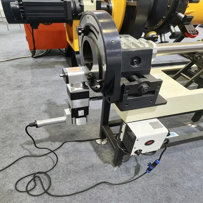 Portable Orbital Pipe Cutter, Stainless Steel Thin-wall Tube Cutting Machine, Anti-deformation Design