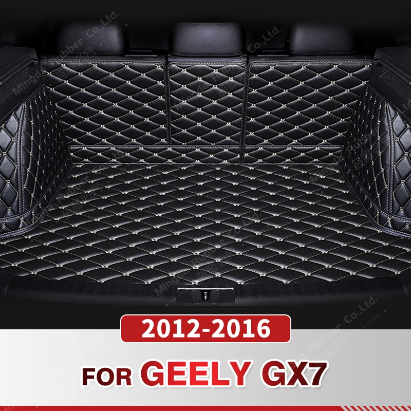 

Auto Full Coverage Trunk Mat For GEELY GX7 5-Seat 2012-2016 15 14 13 Car Boot Cover Pad Cargo Interior Protector Accessories