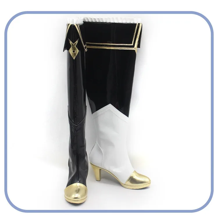 Gioco Pretty Derby Durandal Scarpe Cosplay Accessori Anime Puntelli Cosplay Stivali di Carnevale di Halloween Scarpe in PU su misura
