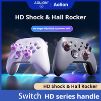 Aolion Great Saint Generation Hd Vibration Wireless Bluetooth Controller Nfc Macro Programming Hall Joystick Macro Programming