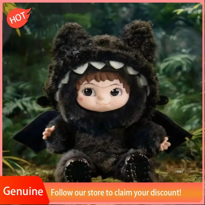 

Genuine Toothless Wakuku Series Nendoroid Blind Box Plush Toys Backpack Pendant Keychain Car Doll Collectible Gift