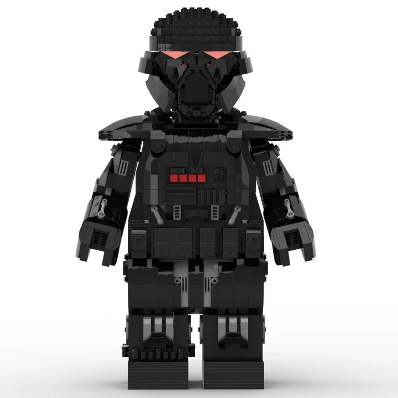 NEW MOC1914PCS Dark Trooper Mega Figure Model Star battle creative idea Children Brick Toy Birthday Christmas Gift Blocks