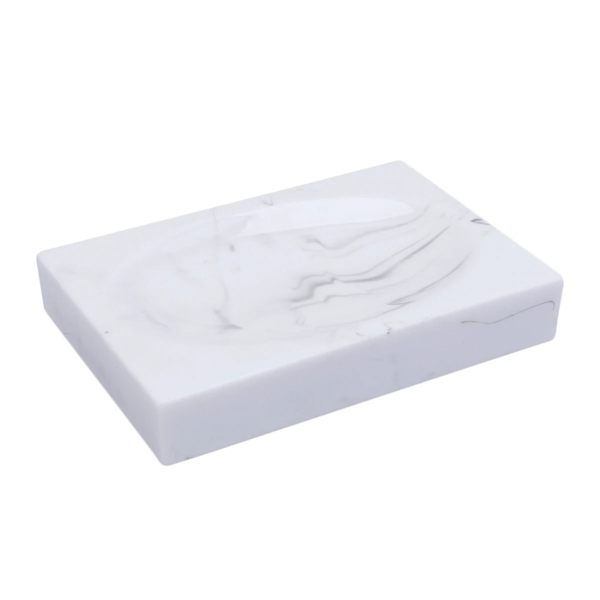 

1pc Creative Soap Dish Ink Painting Style Easy Clean Bathroom Kitchen Home Hotel Decorative Soap Holder Tray For