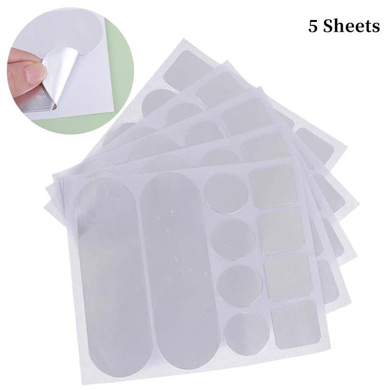 New Stainless Steel Pot Sticker Self-adhesive Repair Tape Pot Patches Waterproof High Temperature Resistance Aluminum Foil Tape