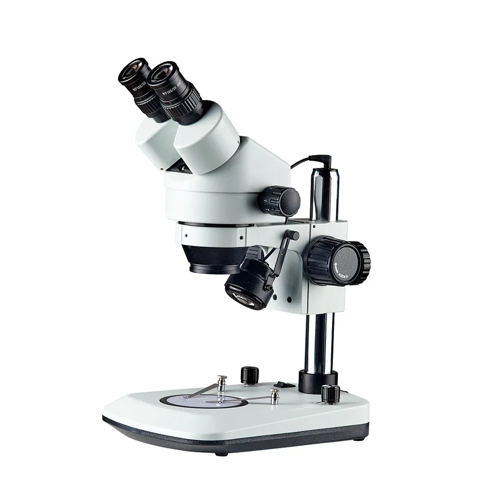 Binocular Microscope With Built-In Light Sourcemagnified 7X-45X Times High-Definition Display Mining Analysis Maintenance Use