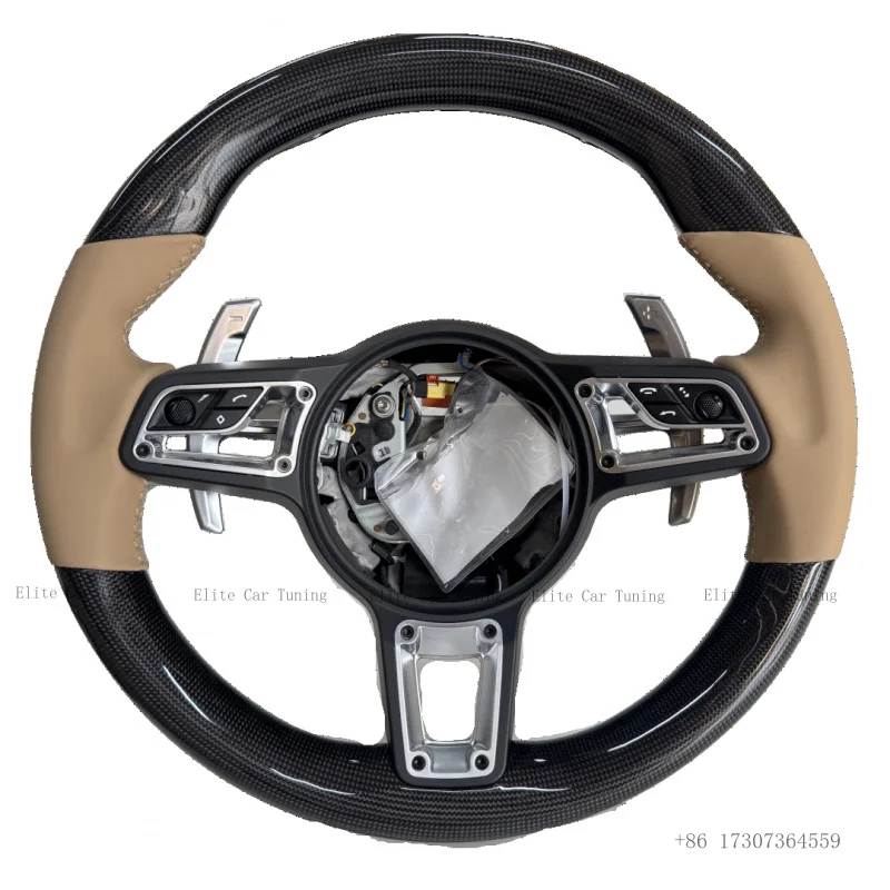 

Best Sellers Suitable for Porsche Steering Wheel Supports Any Customization Leather Carbon Fiber