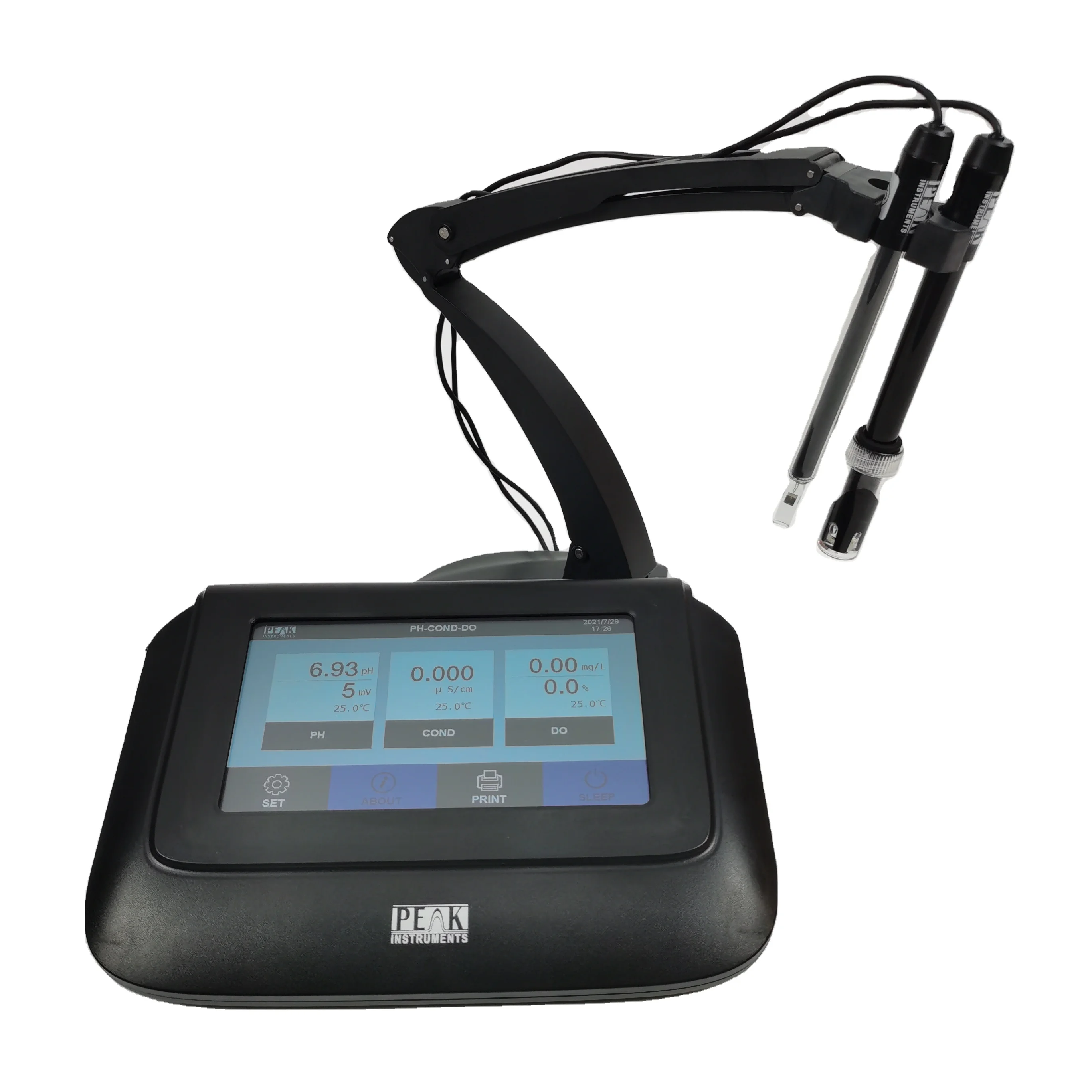 2026Automatic Temperature Compensation Multi-Parameter PH Conductivity Meter Laboratory Benchtop Water Meter for PH Measurements
