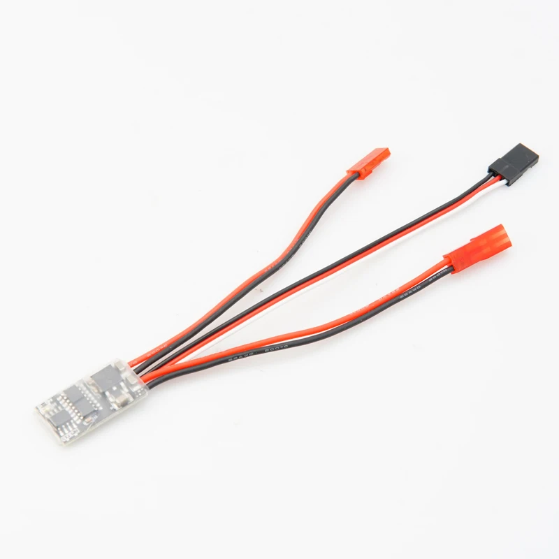 1PC 3.2V-12.6V/1S-3S 10A Mini ESC RC Boat/Micro Car Two Way Electronic Speed Controller no/with Brake for Coreless Brushed Motor