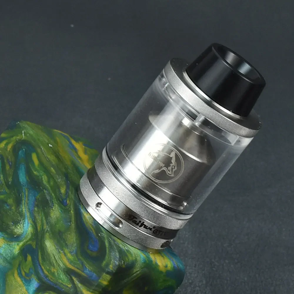 wolfcoolvape designed Taifun GT IV Taifun GT4 rta 316ss material atomizer bellcape pc pom pei material topfilling