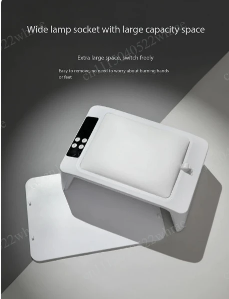 Nail lamp Nail salon special hand pillow LED power storage nail polish glue baking lamp tool