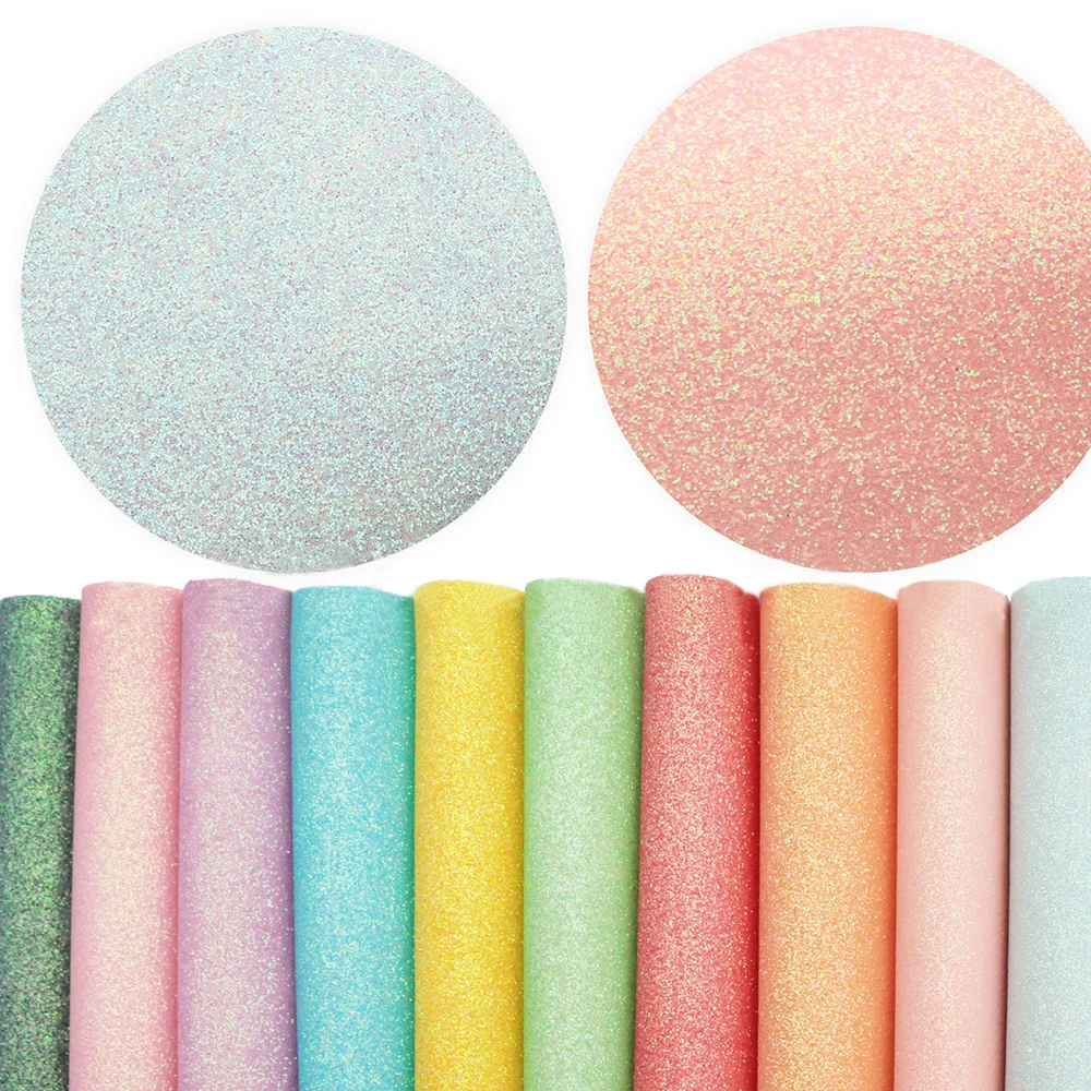 Single Color Synthetic Leather Sheets Colored Printed Clothing Fabric Roll Faux Leather DIY Sewing Supplies Bag Leathercraft