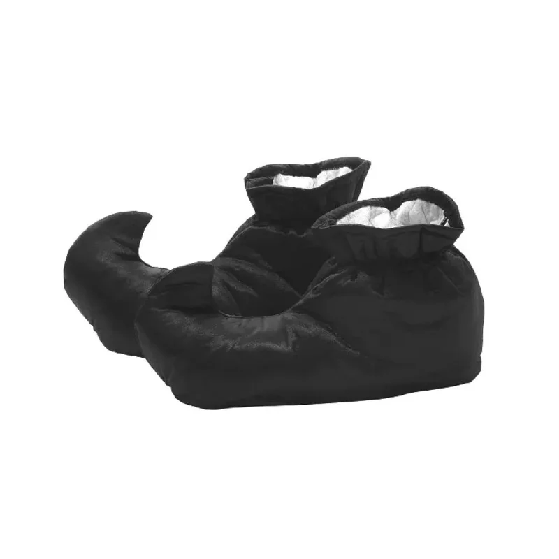 Sepatu Cosplay Halloween untuk Dewasa dan Anak-anak, Pertunjukan Dongeng Sekolah, Sepatu Penyihir, Sepatu Badut Runcing, dan Sepatu Panggung Elf dengan Sol Lembut