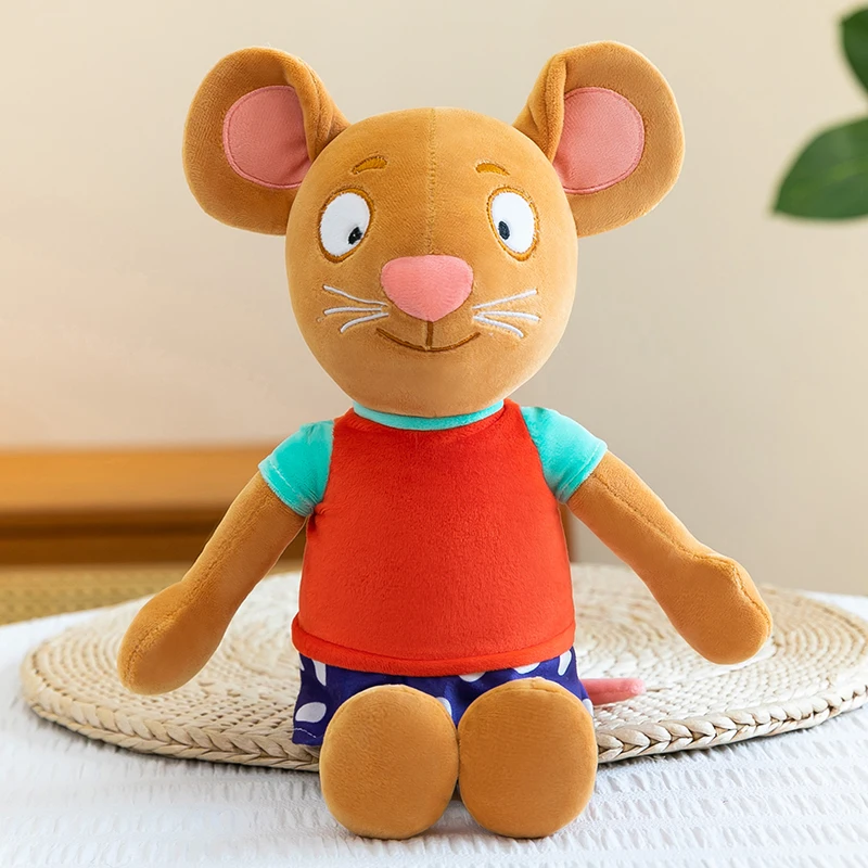 30/60cm Kawaii Pip and Posy Plush Toys Cartoon Plushies Rabbit Mouse Pig Frog Figure Kids Educational Stuffed Animals Dolls - view 4