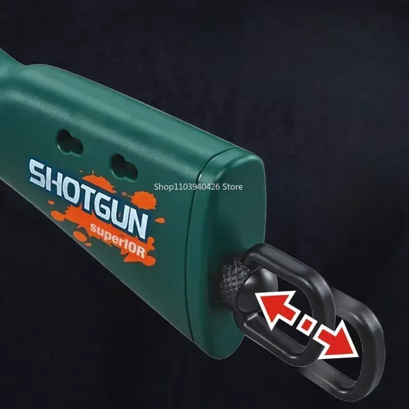 S686 Throwing Shell Shotgun Toy Gun Soft Bullet Airsoft Launcher Outdoor Sports CS Game Pistola Shooter Fun Toy for Boys Gift view 6