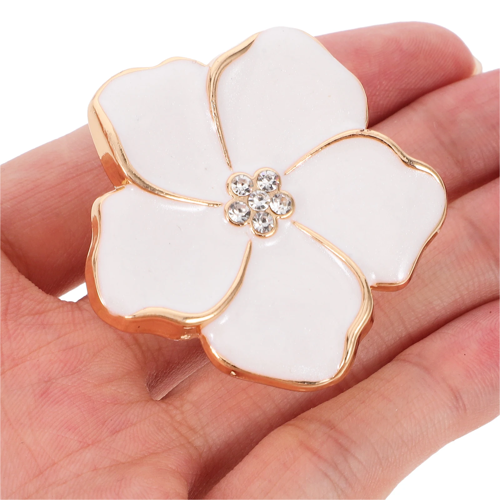 

Zinc Alloy Drawer Knob Flower Pull H Green Simple Design for Wardrobe Cabinet Door Hardware Decorative Kitchen