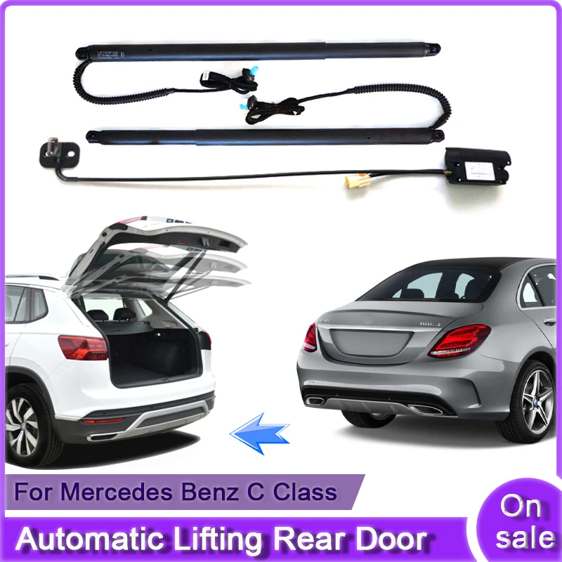 For Mercedes Benz C Class W205 2014~2021 Car Electric Tailgate Lift System Kit Auto Tail Gate Opener Automatic Lifting Rear Door