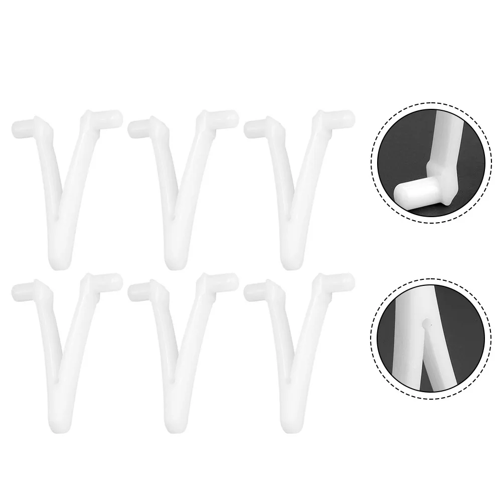 

Swimming Pool V Clips for Leaf Rakes and For Skimmers Strong Attachment for Pool Cleaning Tools 24 or 48 Count