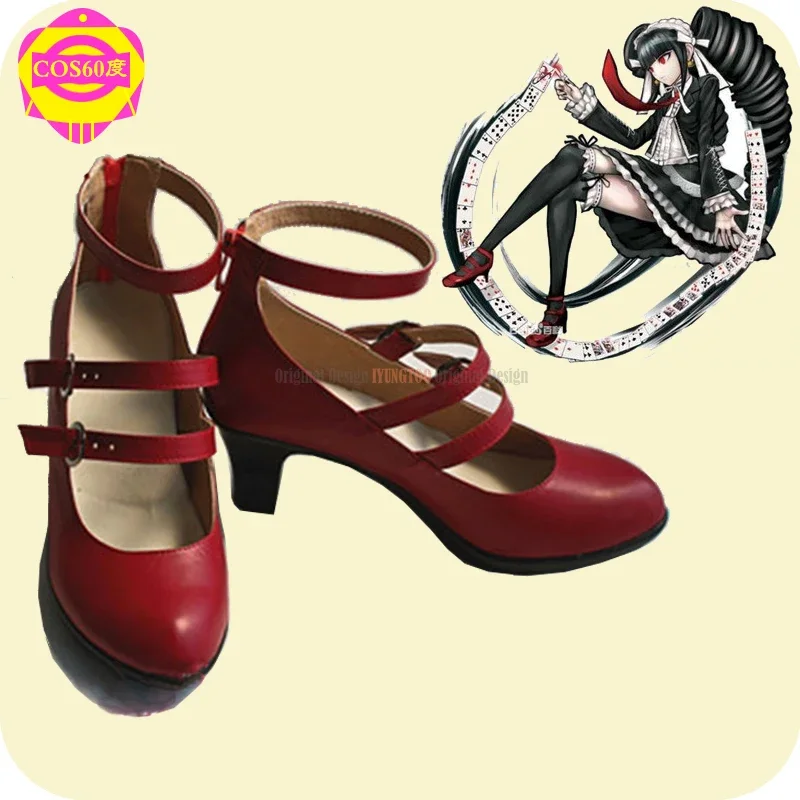 

Dangan Ronpa Yasuhiro Taeko обувь с персонажами аниме, обувь для косплея, ботинки, костюм для вечеринки, реквизит