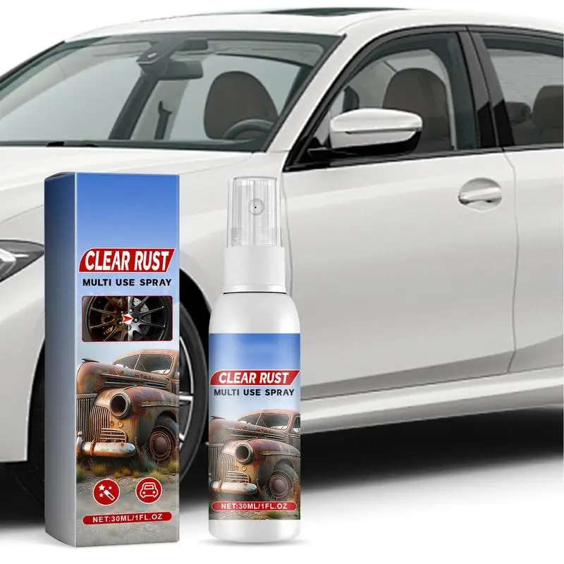 Rust Remover Spray Car Rust Remover Multipurpose Rust Removal Spray Eco-Friendly Rust Reformer Effective Rust Neutralizer For