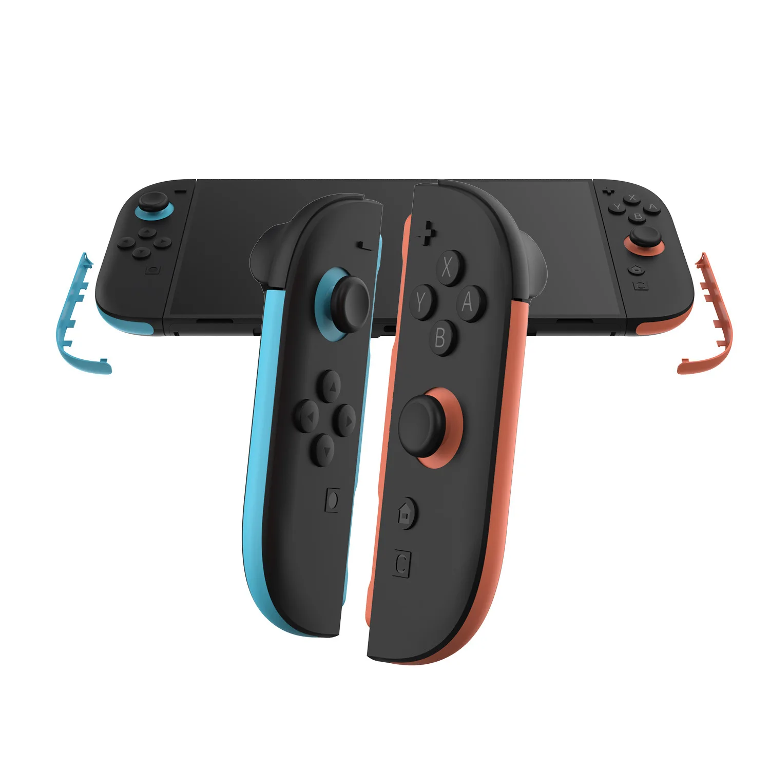 Strip Dekoratif untuk Pengontrol Nintendo Switch 2 Joy/con Pegangan Kiri Kanan Mudah Dibedakan untuk Aksesori Gaming Switch2