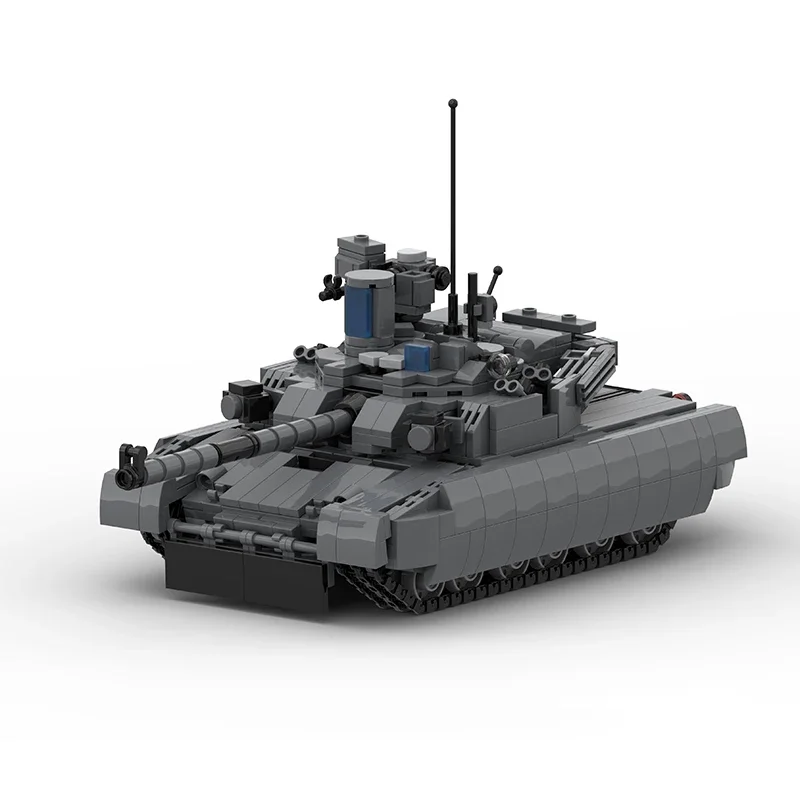 รถหุ้มเกราะรุ่น Moc Building Blocks BM Oplot Trank รุ่นเทคโนโลยีอิฐทหาร Series DIY Assembly วันหยุดชุดของเล่นของขวัญ