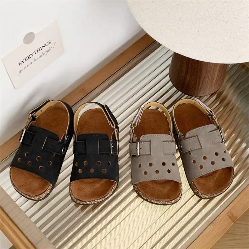 

Kawaii Casual Shoe Childrens Shoes Summer Fashion New Sandals Cute Cartoon Soft Sole Open Toe Pu Anti Slip Kids Boys Non-Slip