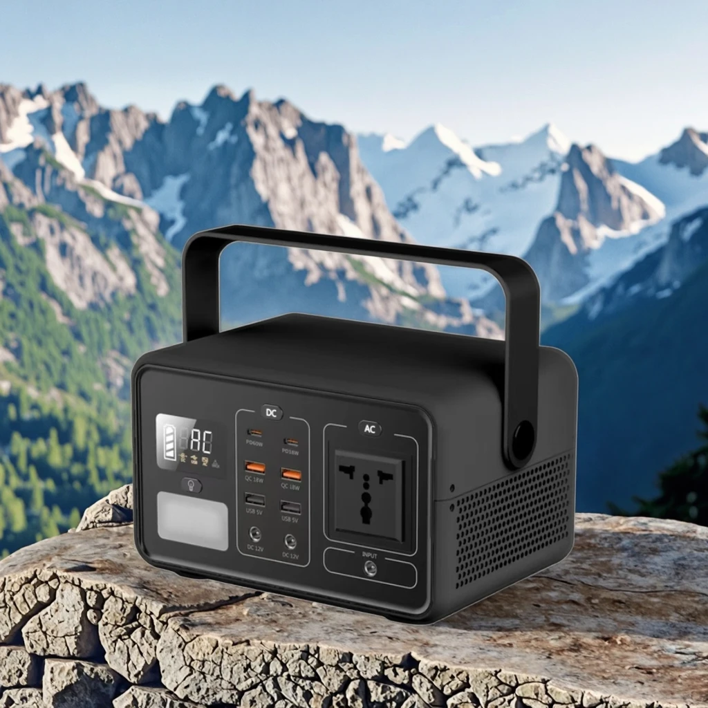 

200W Portable Power Station: Lithium - Ion Battery, Multi - Outputs for Outdoor & Emergency