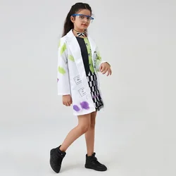 New Year's Day Cosplay Costume New Children's Professional Cos Suit Mad Scientist Performance Suit Kindergarten