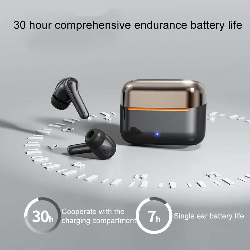 

Bluetooth 5.4 In Ear Style Long Battery Life HiFi Sound Effect Wide Compatible Noise Reduction Listen Music Phone Call Headphone