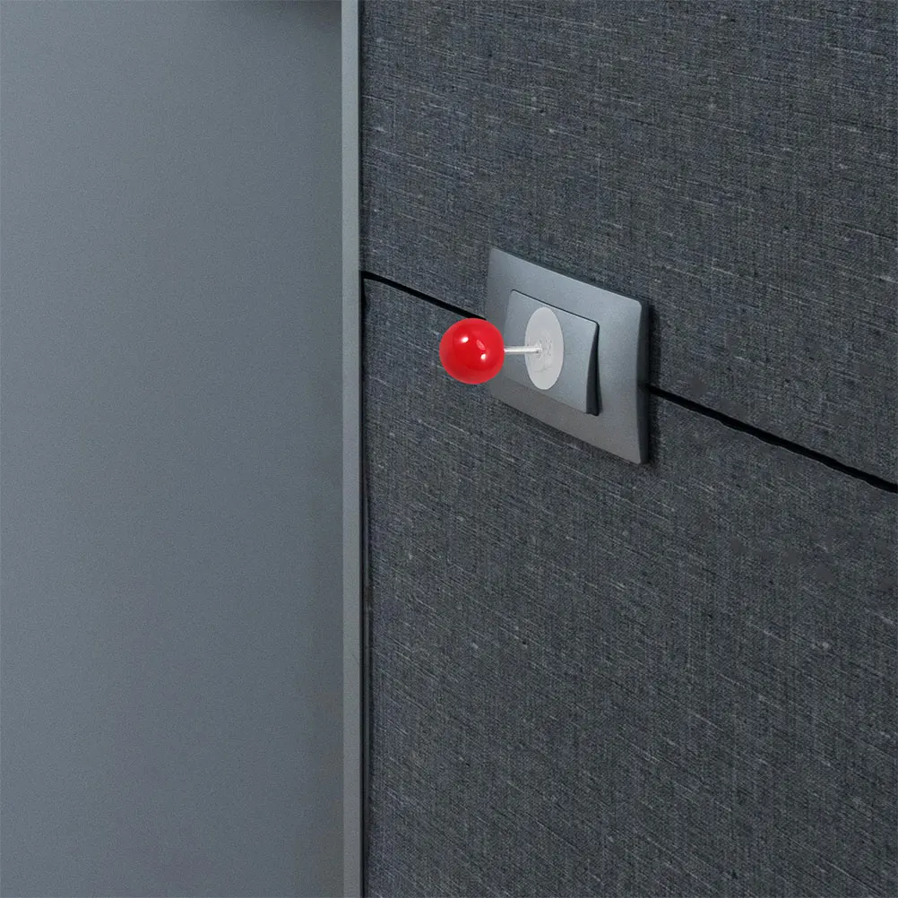 

2 Pcs Cabinet Door Handle Furniture American Style Dresser Pulls Plastic Knob Handles